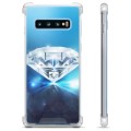 Custodia Ibrida per Samsung Galaxy S10 - Diamante