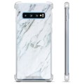 Custodia Ibrida per Samsung Galaxy S10 - Marmo