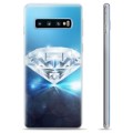 Custodia TPU per Samsung Galaxy S10+ - Diamante