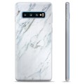 Custodia TPU per Samsung Galaxy S10+ - Marmo