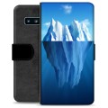 Custodia Portafoglio per Samsung Galaxy S10 - Iceberg
