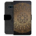 Custodia Portafoglio per Samsung Galaxy S10+ - Mandala