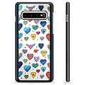 Cover Protettiva Samsung Galaxy S10 - Cuori