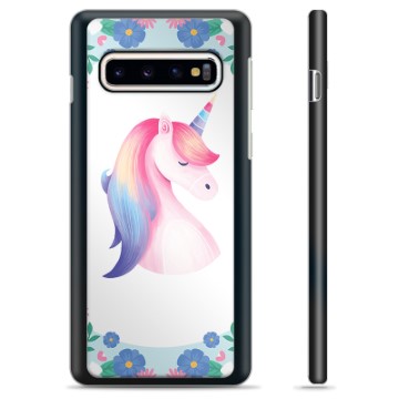 Cover protettiva per Samsung Galaxy S10+ - Unicorno