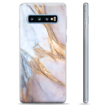 Custodia in TPU per Samsung Galaxy S10+ - Marmo elegante