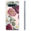 Custodia in TPU per Samsung Galaxy S10+ - Fiori romantici