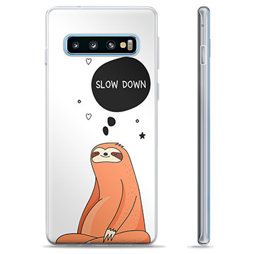 Custodia in TPU per Samsung Galaxy S10+ - Rallenta