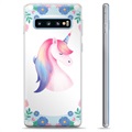 Custodia in TPU per Samsung Galaxy S10+ - Unicorno