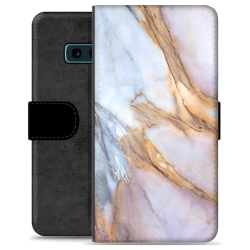 Custodia a Portafoglio Premium per Samsung Galaxy S10e - Elegante Marmo