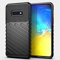 Cover in TPU Serie Thunder per Samsung Galaxy S10e - Nera