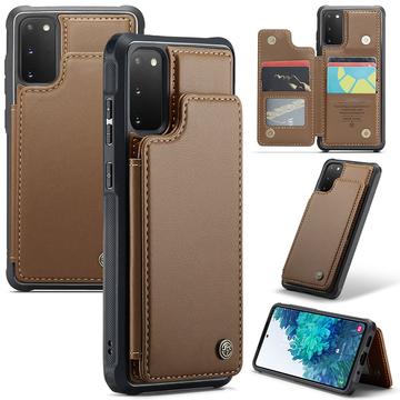 Custodia per Samsung Galaxy S20 FE 5G/S20 FE 2022 Caseme C22 Portafoglio RFID - Marrone