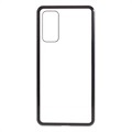 Cover Magnetica con Vetro Temperato per OnePlus 7T - Nera