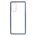 Cover Magnetica con Vetro Temperato per OnePlus 7T - Nera