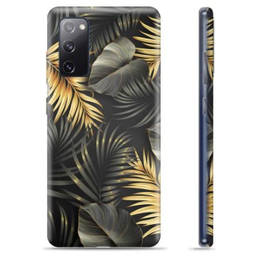 Custodia in TPU per Samsung Galaxy S20 FE - Foglie d\'oro