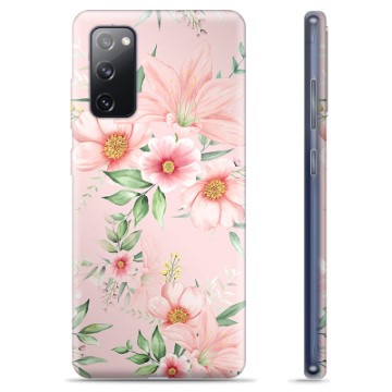 Samsung Galaxy S20 FE Custodia TPU - Fiori ad Acquerello