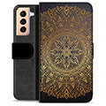 Custodia a Portafoglio Premium per Samsung Galaxy S21+ 5G - Mandala