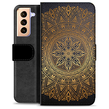 Custodia a Portafoglio Premium per Samsung Galaxy S21+ 5G - Mandala