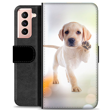 Custodia a Portafoglio Premium per Samsung Galaxy S21 5G - Cane