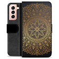 Custodia a Portafoglio Premium per Samsung Galaxy S21 5G - Mandala