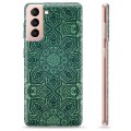 Samsung Galaxy S21 5G Custodia TPU - Mandala Verde