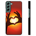 Samsung Galaxy S22+ 5G Cover Protettiva - Siluetta del Cuore