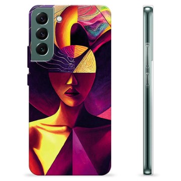 Samsung Galaxy S22+ 5G Custodia TPU - Ritratto Cubista