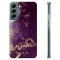 Samsung Galaxy S22+ 5G Custodia TPU - Prugna Dorata