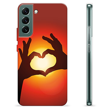 Samsung Galaxy S22+ 5G Custodia TPU - Siluetta del Cuore