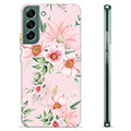 Samsung Galaxy S22+ 5G Custodia TPU - Fiori ad Acquerello