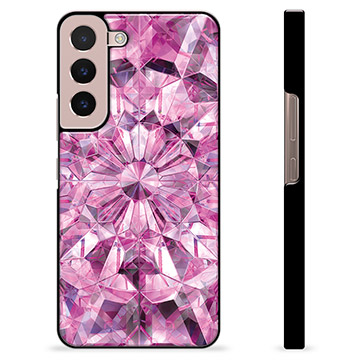 Samsung Galaxy S22 5G Cover Protettiva - Cristallo rosa