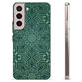 Samsung Galaxy S22 5G Custodia TPU - Mandala Verde