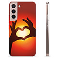 Samsung Galaxy S22 5G Custodia TPU - Siluetta del Cuore