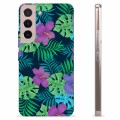 Custodia in TPU per Samsung Galaxy S22 5G - Fiore tropicale