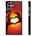 Samsung Galaxy S22 Ultra 5G Cover Protettiva - Siluetta del Cuore