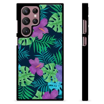 Samsung Galaxy S22 Ultra 5G Cover Protettiva - Fiore Tropicale