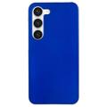 Custodia in Plastica Gommata per Samsung Galaxy S23 5G - Blu