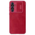 Custodia Flip Nillkin Qin Pro per Samsung Galaxy S23 FE - Rossa