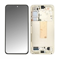 Cover frontale per Samsung Galaxy S23+ 5G e display LCD GH82-30476B - Crema