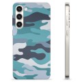 Samsung Galaxy S23+ 5G Custodia TPU - Blu Camo