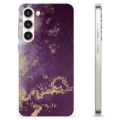 Samsung Galaxy S23+ 5G Custodia TPU - Prugna Dorata