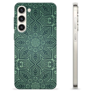 Samsung Galaxy S23+ 5G Custodia TPU - Mandala Verde