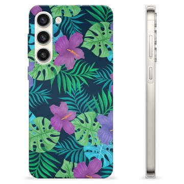 Samsung Galaxy S23+ 5G Custodia TPU - Fiore Tropicale