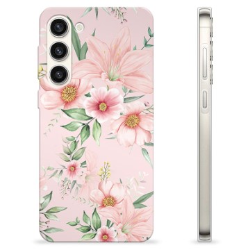 Samsung Galaxy S23+ 5G Custodia TPU - Fiori ad Acquerello