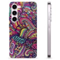 Samsung Galaxy S23 5G Custodia TPU - Fiori Astratti