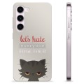 Samsung Galaxy S23 5G Custodia TPU - Gatto Arrabbiato