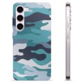 Samsung Galaxy S23 5G Custodia TPU - Blu Camo