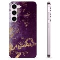 Samsung Galaxy S23 5G Custodia TPU - Prugna Dorata