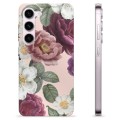 Samsung Galaxy S23 5G Custodia TPU - Fiori Romantici