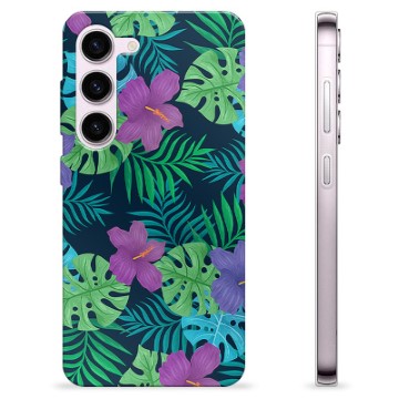 Samsung Galaxy S23 5G Custodia TPU - Fiore Tropicale