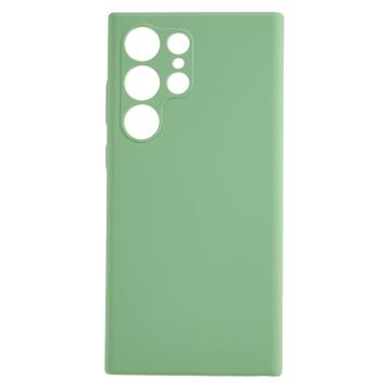 Custodia Silicone Liquido per Samsung Galaxy S23 Ultra 5G - Verde